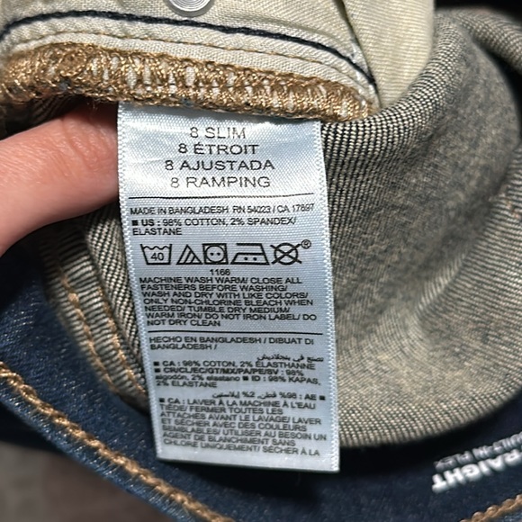 Boy's Old Navy Kids Straight Leg Built-In-Flex Jeans in "Bay" - Picture 8 of 8